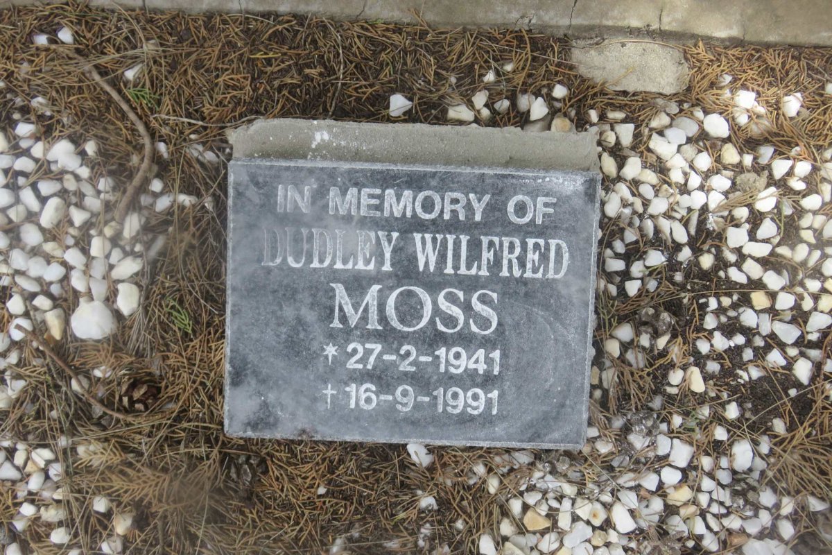 MOSS Dudley Wilfred 1941-1991