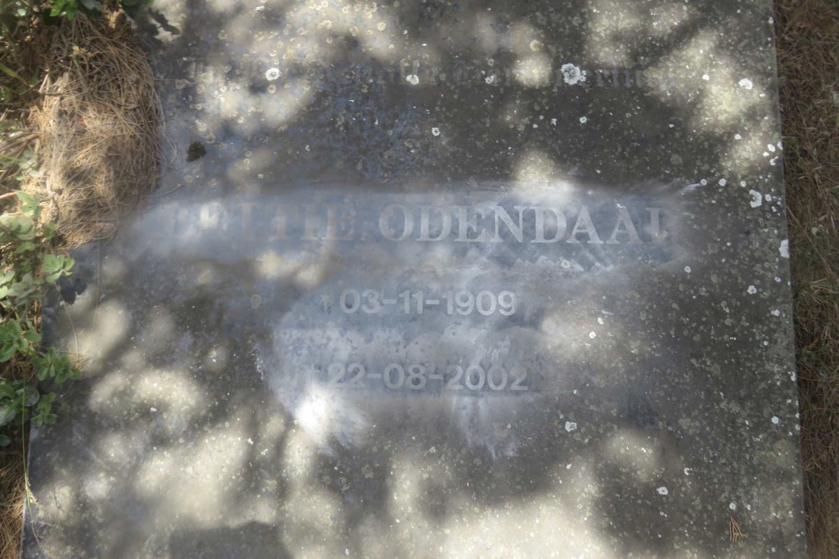 ODENDAAL Lettie 1909-2002