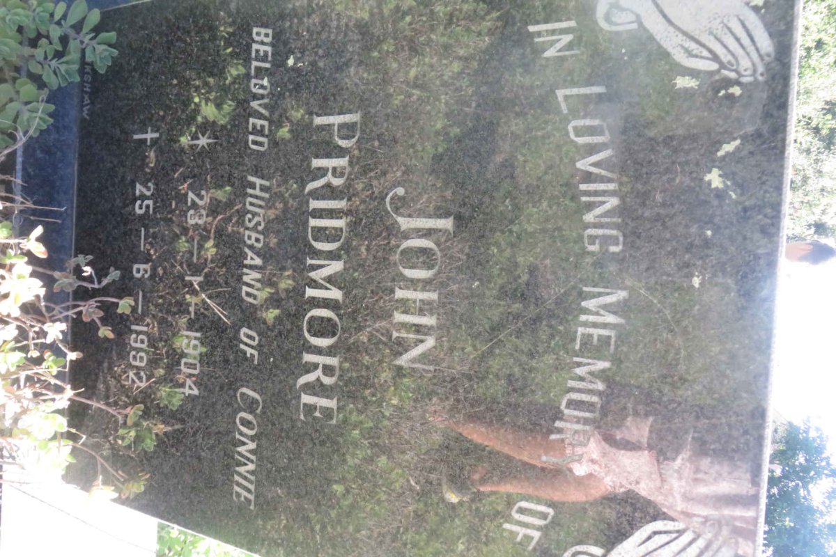 PRIDMORE John 1904-1992