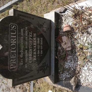 PRETORIUS Christoffel Bernardus 1947-2005