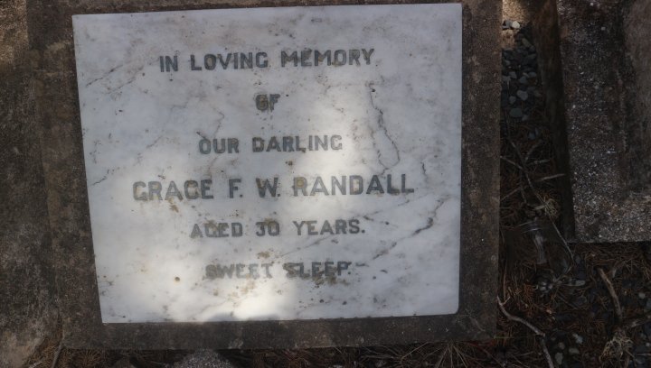 RANDALL Grace F.W.