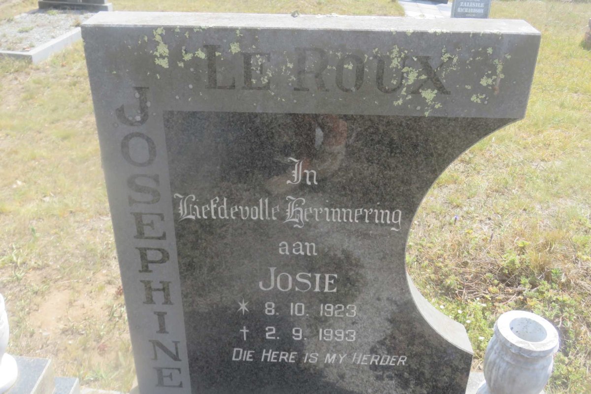 ROUX Josephine, le 1923-1993