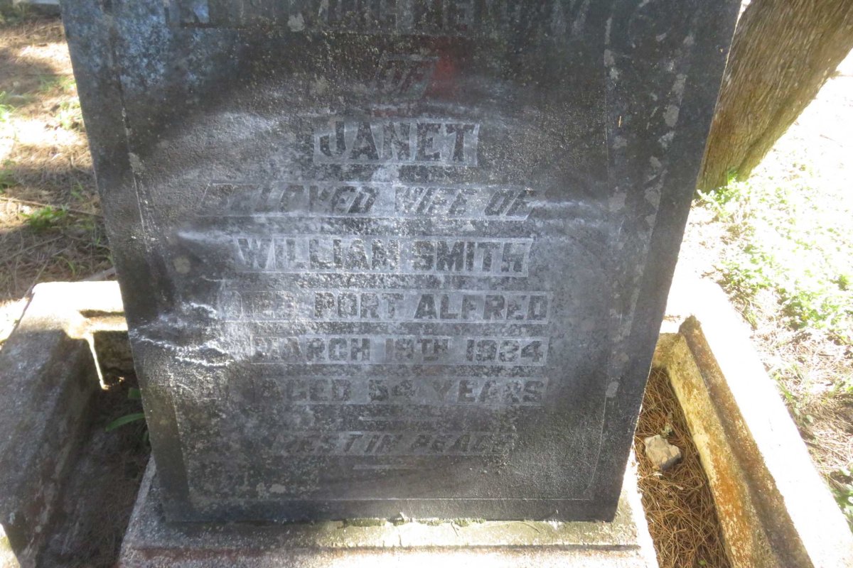 SMITH Janet -1934