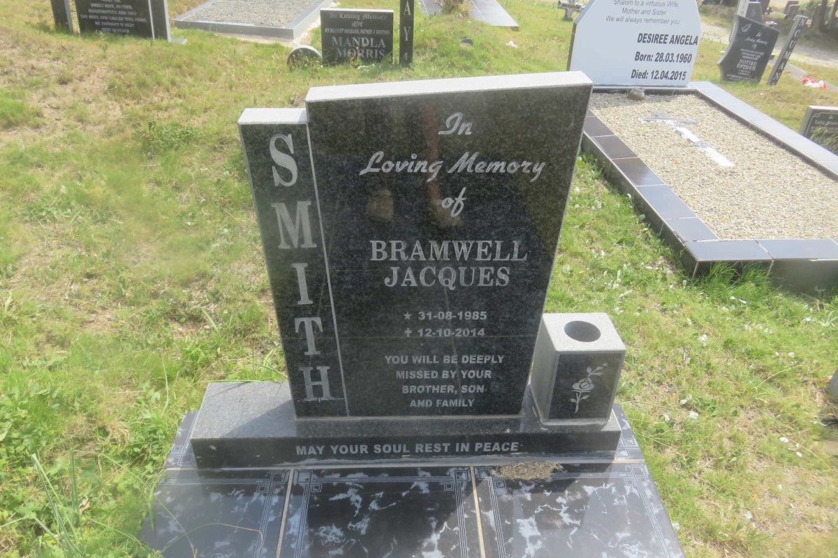 SMITH Bramwell Jacques 1985-2014