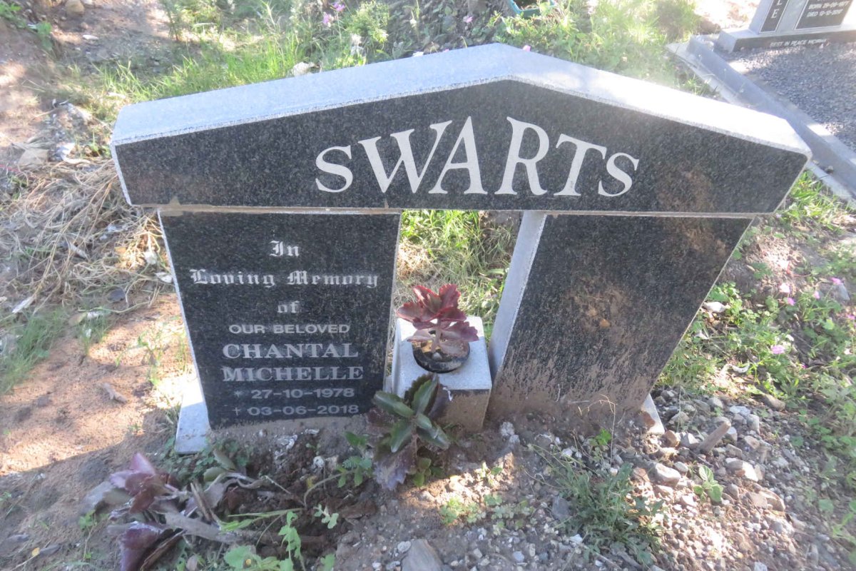 SWARTS Chantal Michelle 1978-2018