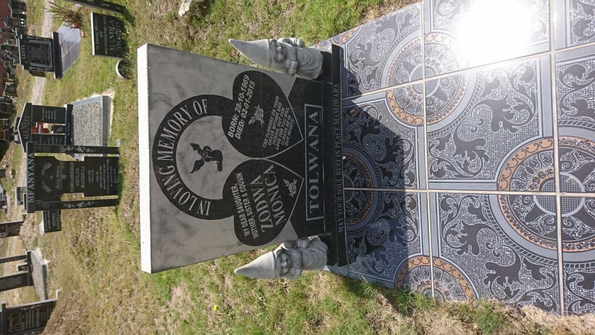 TOLWANA  Zodwa Monica 1969-2015