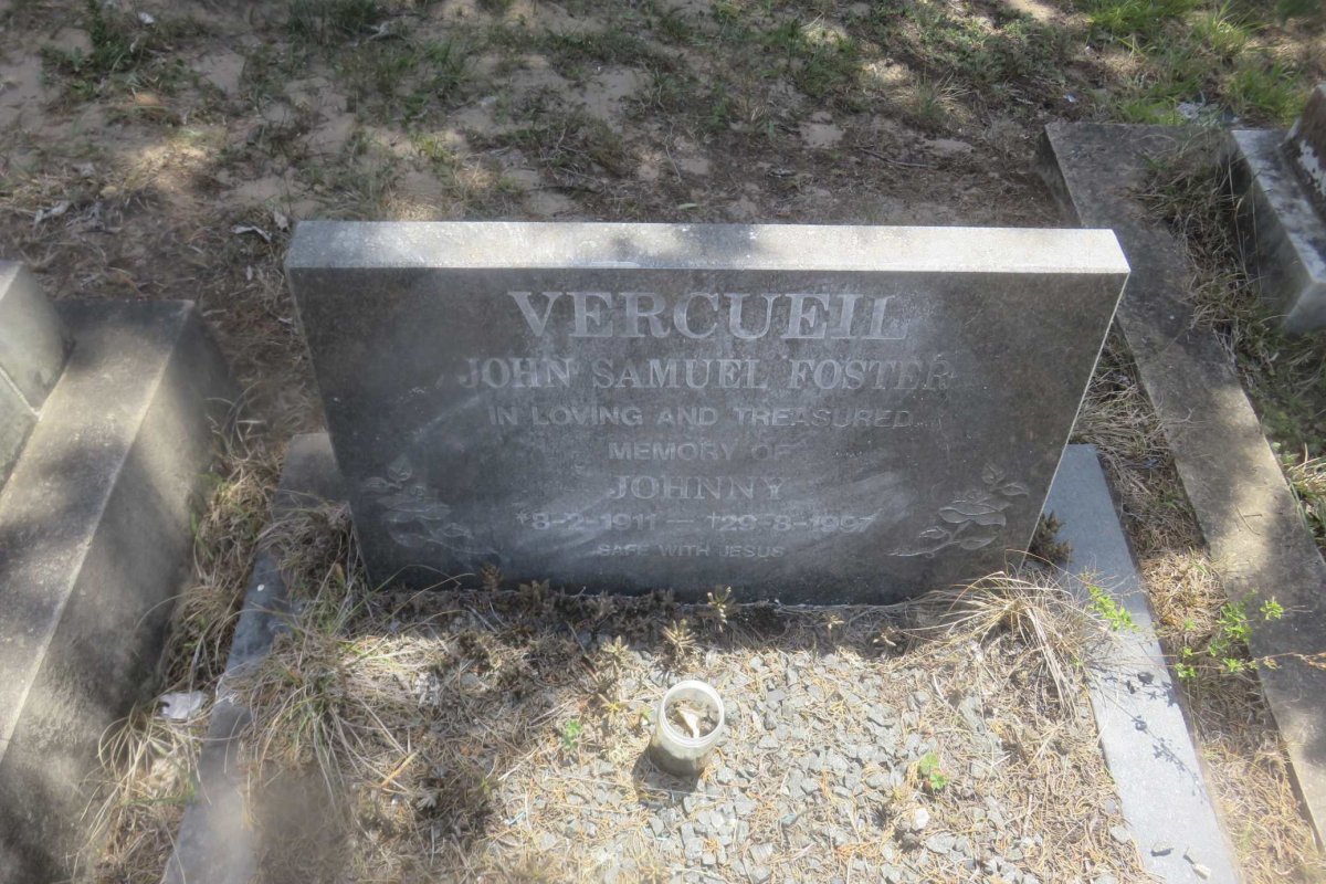 VERCUEIL John Samuel Foster 1911-1997
