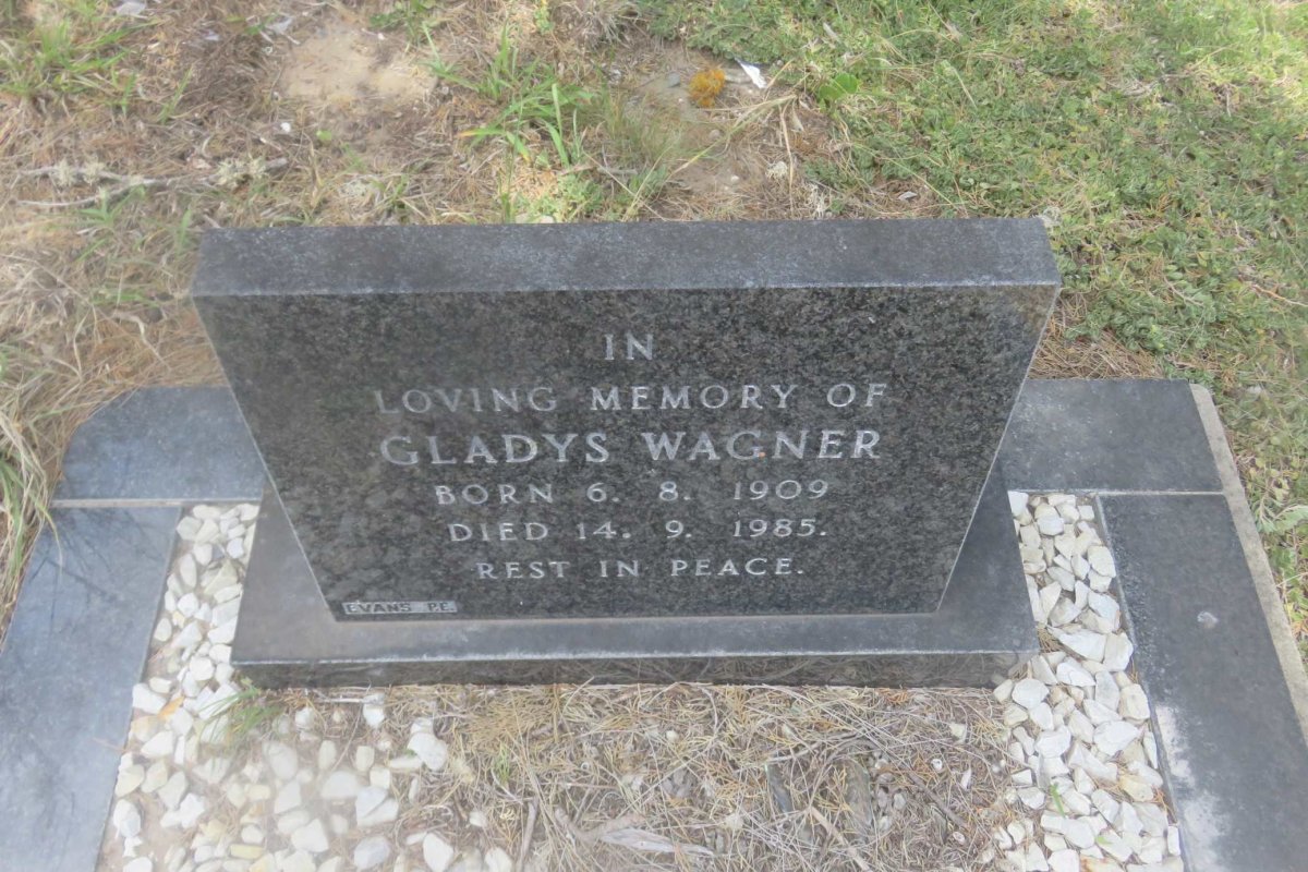 WAGNER Gladys 1909-1985
