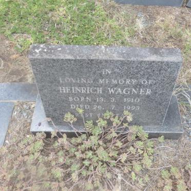 WAGNER Heinrich 1910-1993