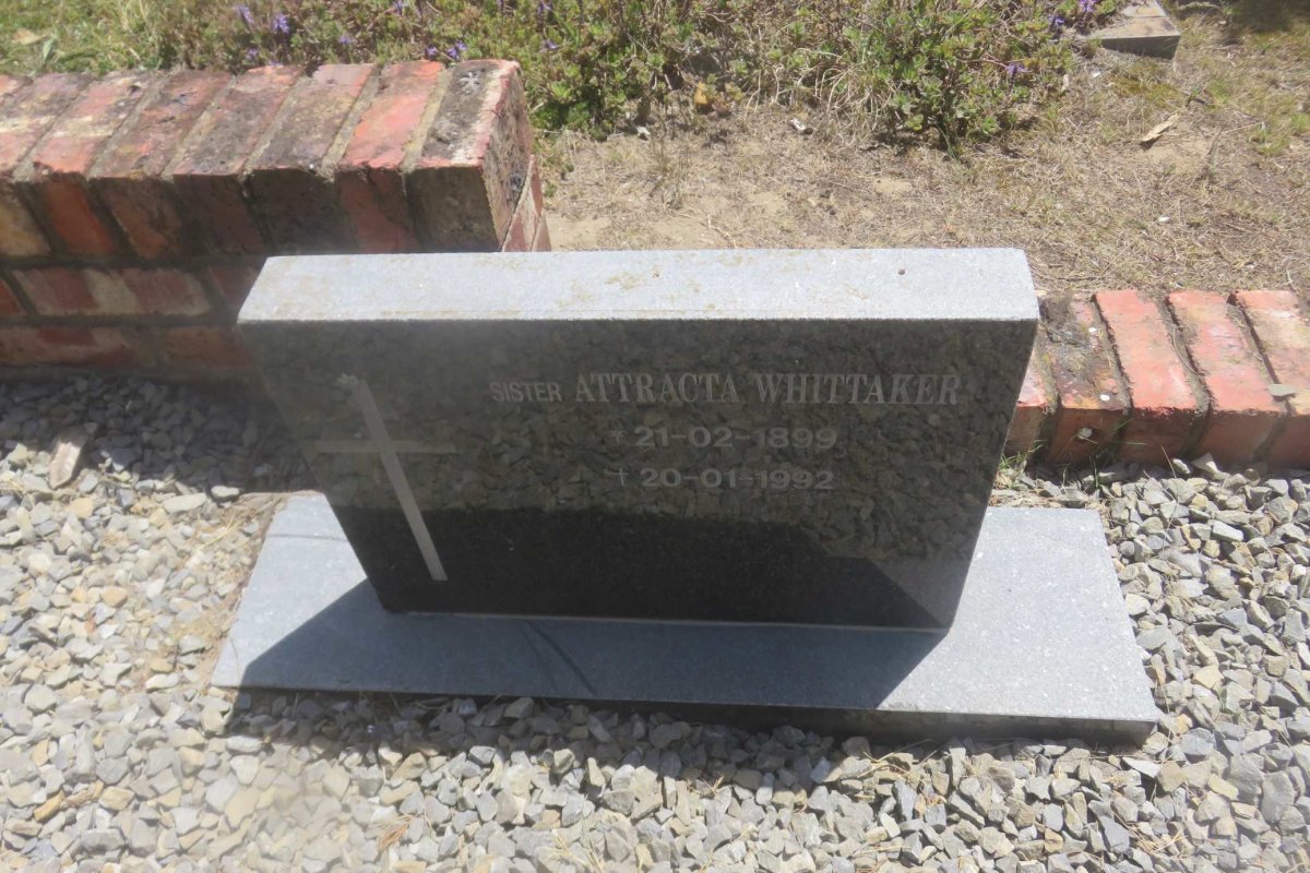 WHITTAKER Attracta 1899-1992