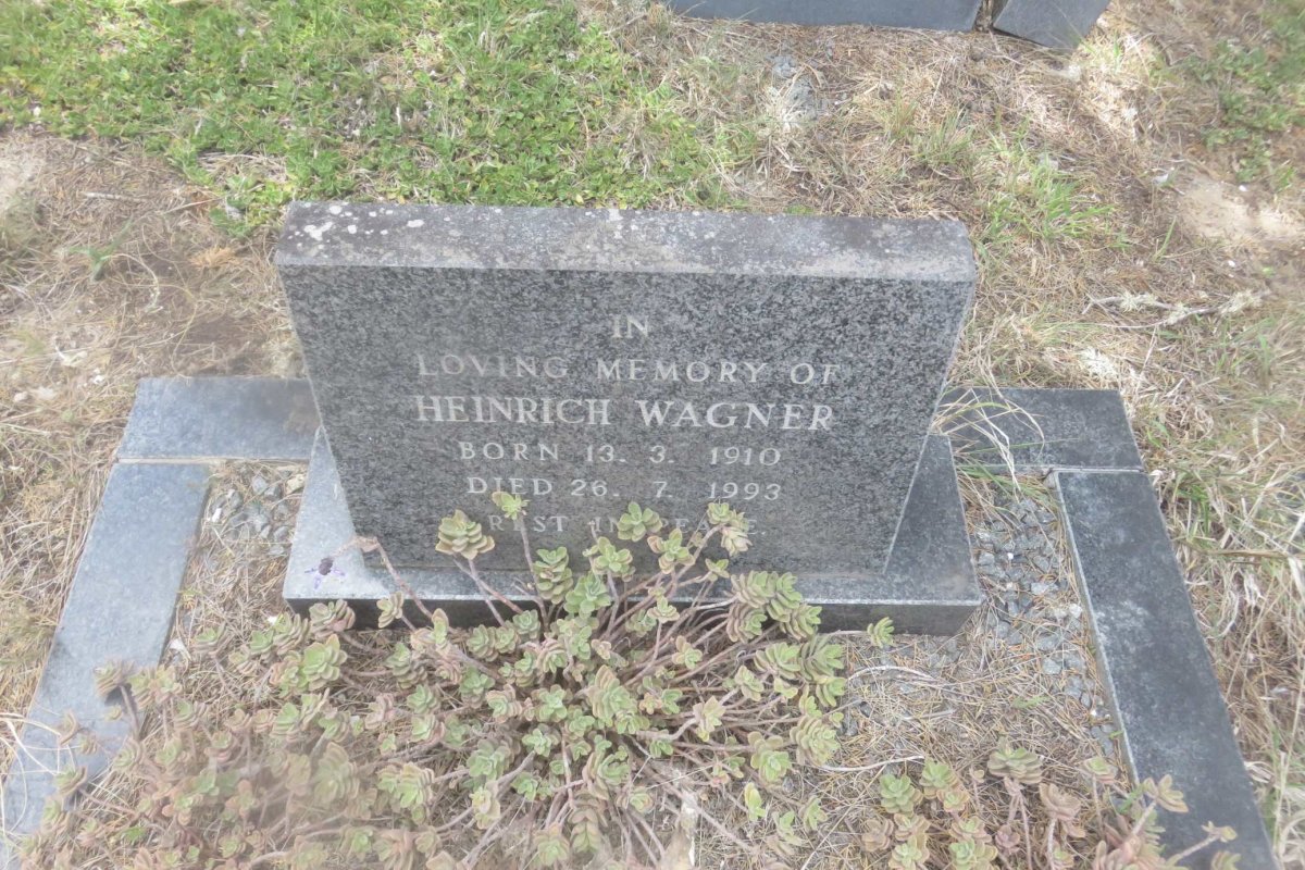 WAGNER Heinrich 1910-1993