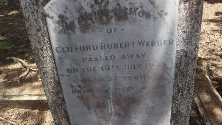 WEBBER Clifford Robert -1933
