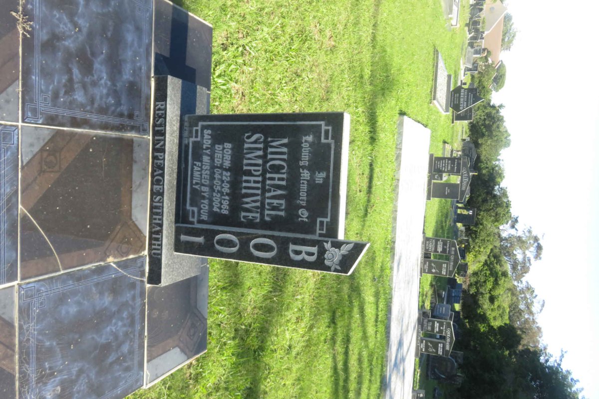 BOOI Michael Simphiwe 1968-2004