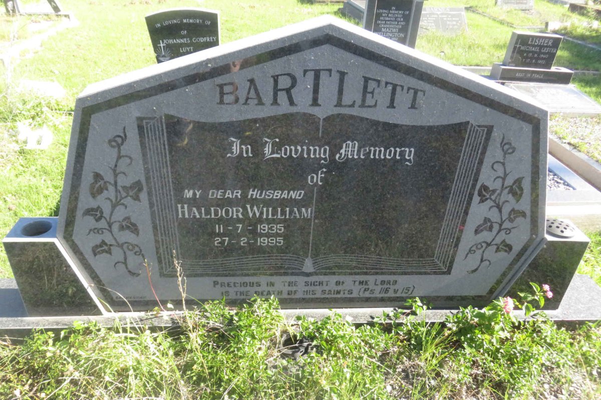 BARTLETT Haldor William 1935-1995