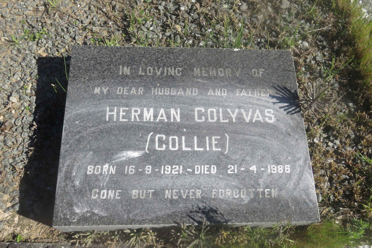 COLYVAS Herman 1921-1986