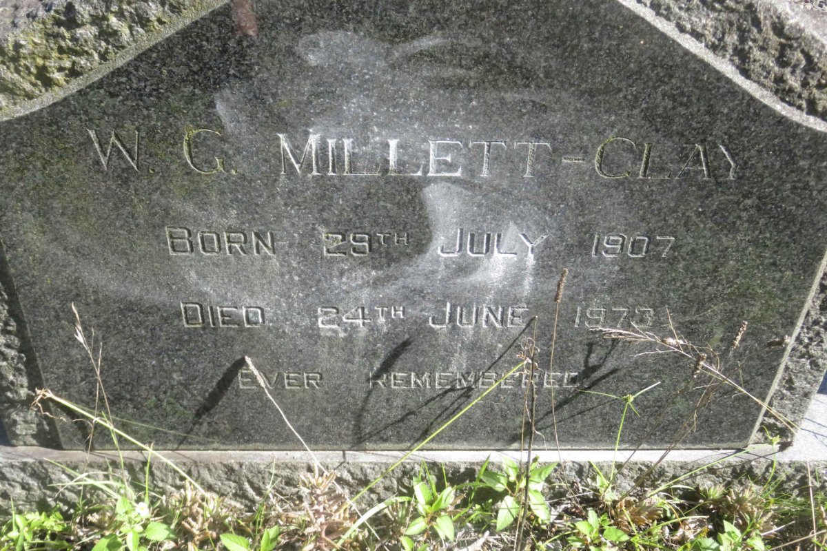 CLAY W.G., MILLETT 1907-1973