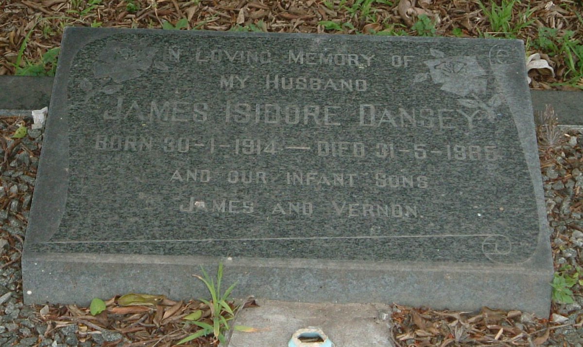 DANSEY James Isidore 1914-1931 :: DANSEY James :: DANSEY Vernon