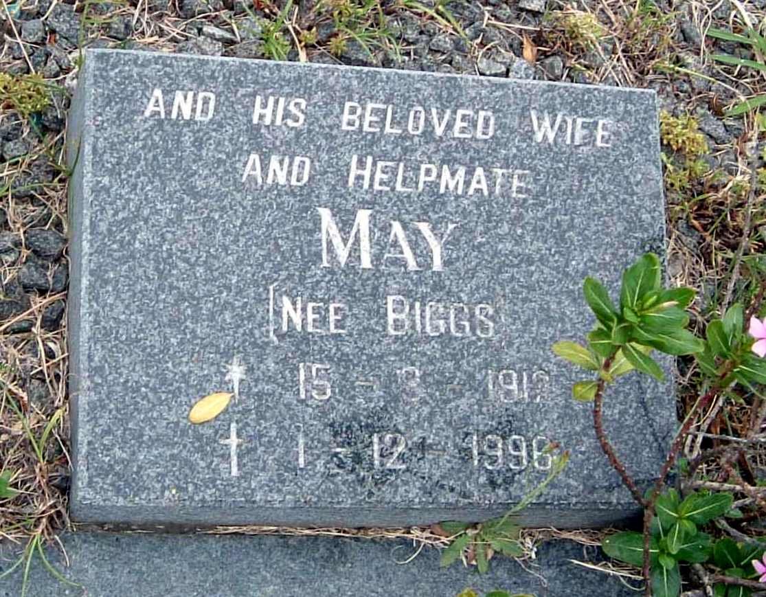 DOKE May nee BIGGS -1996