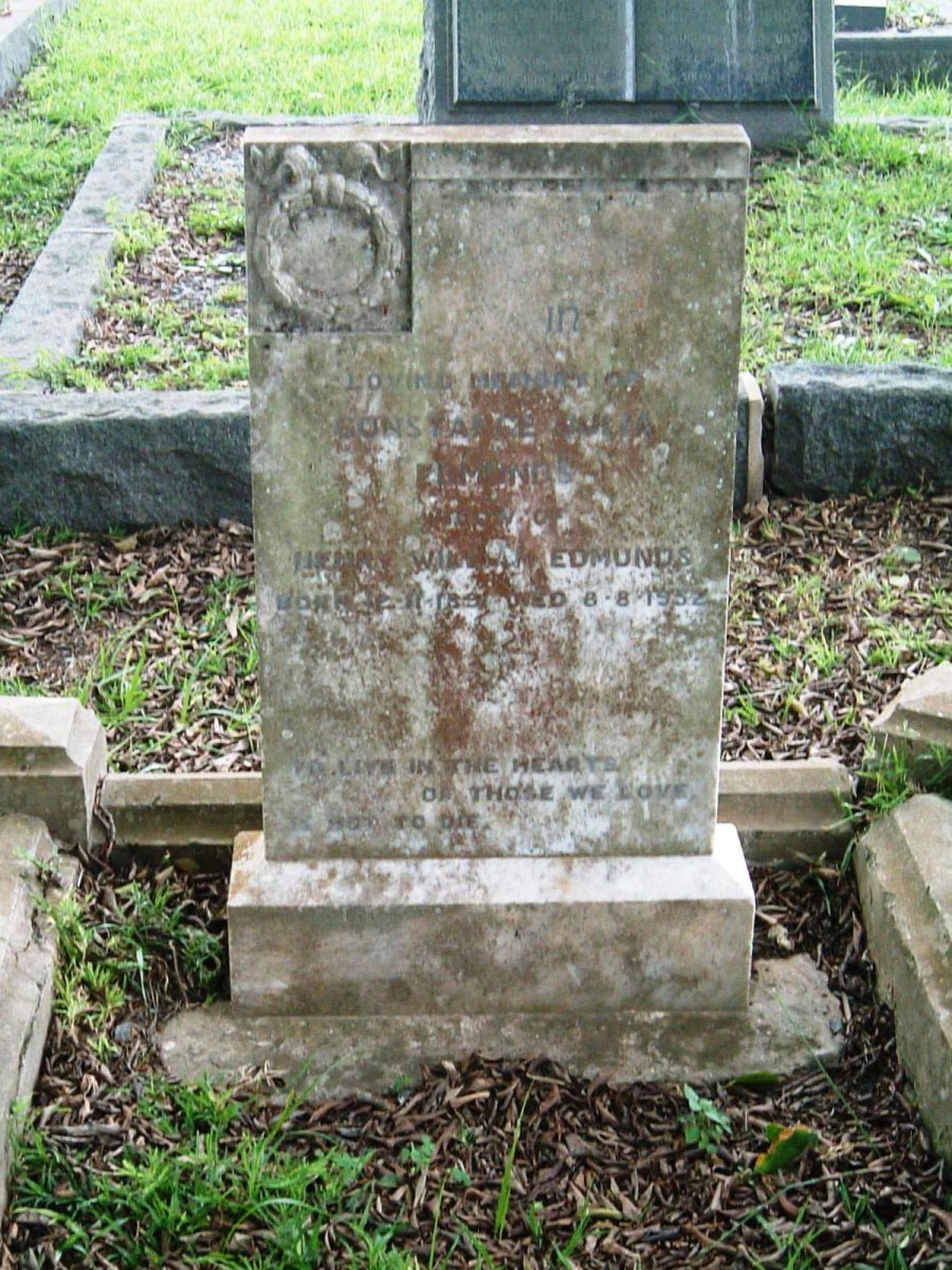 EDMUNDS Constance Julia 1891-1952