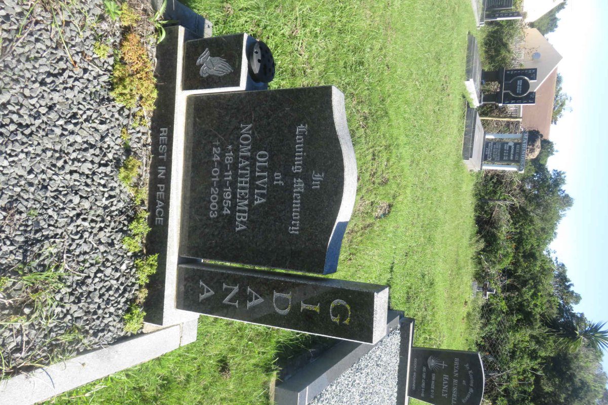 GIDANA Olivia Nomathemba 1954-2003