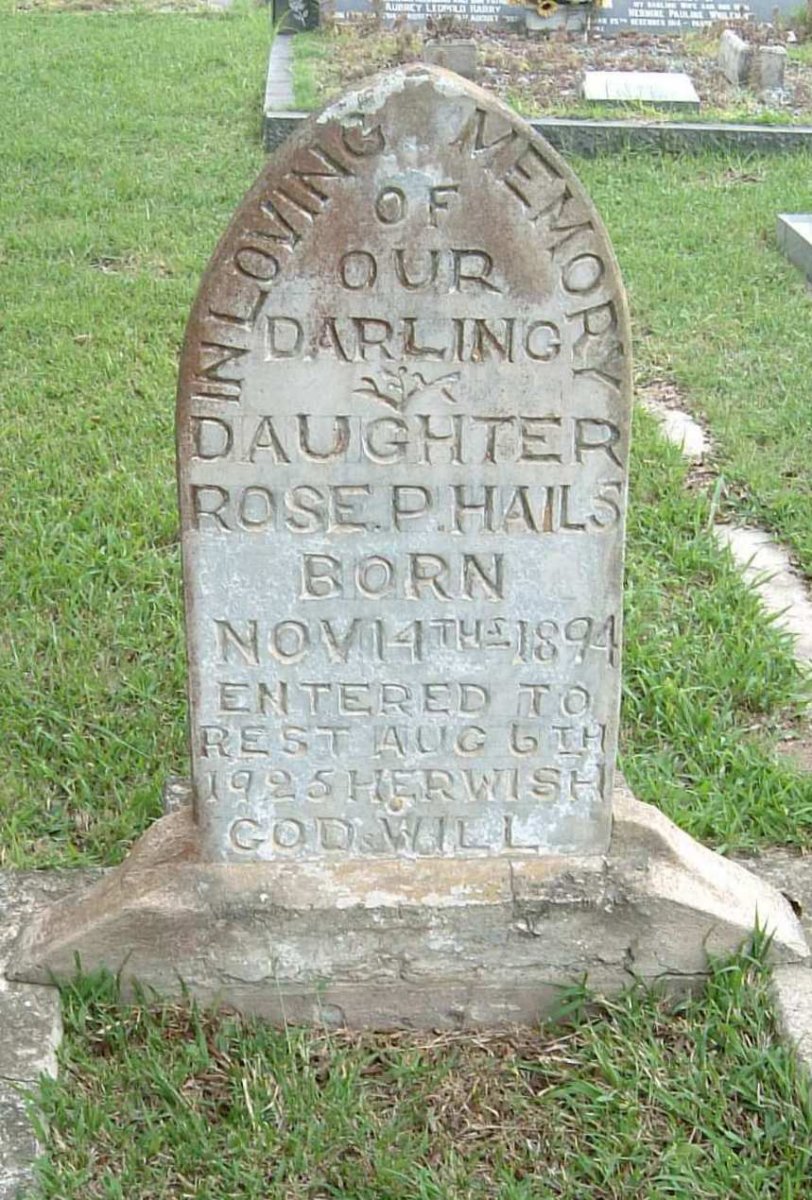 HAILS Rose P. 1894-1925