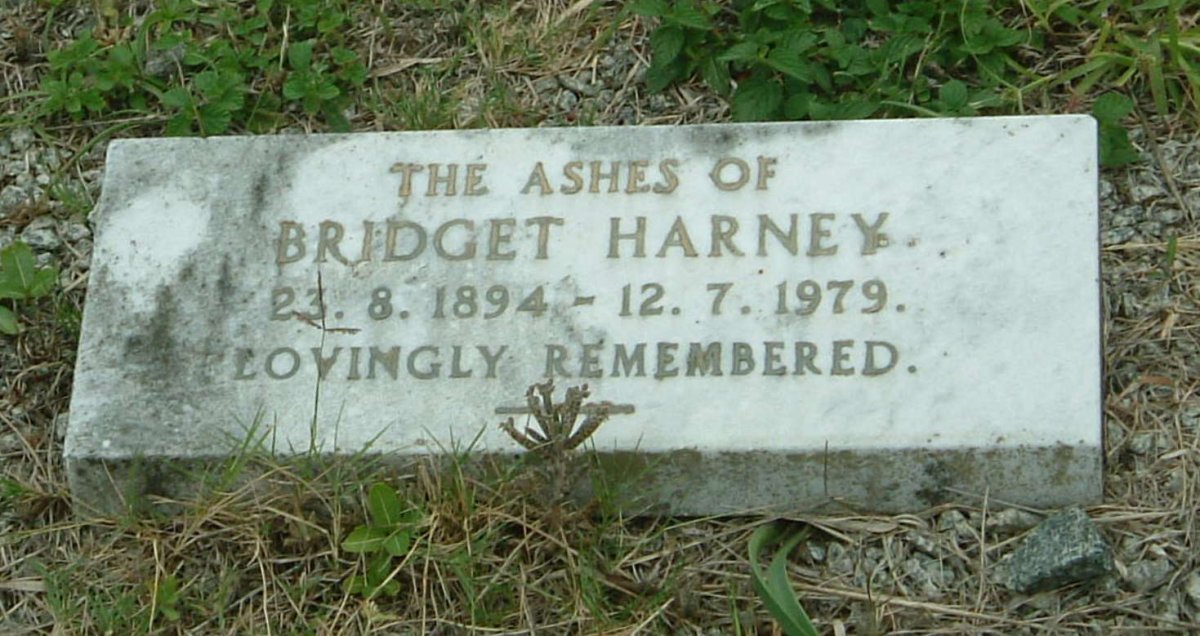 HARNEY Bridget 1894-1979