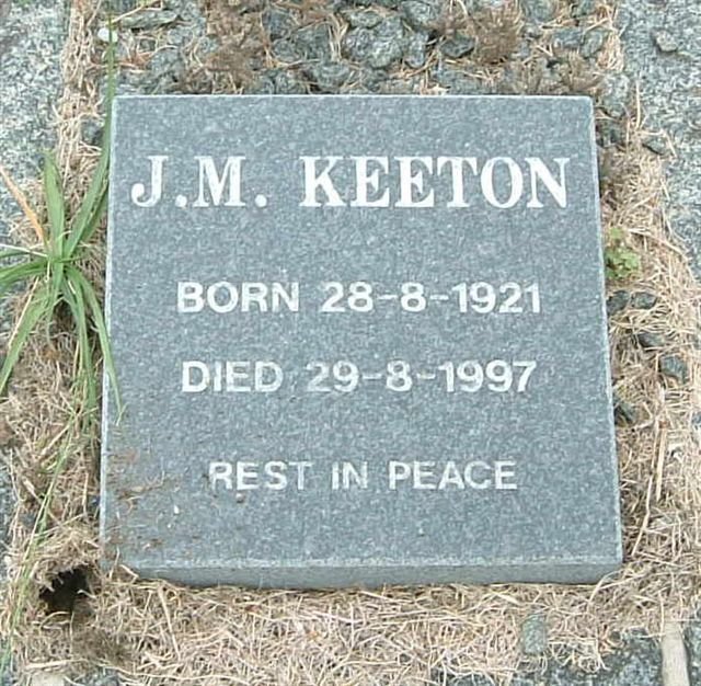 KEETON J.M. 1921-1997