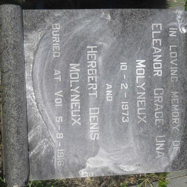 MOLYNEUX Herbert Denis -1916 :: MOLYNEUX Eleanor Grace Una -1973