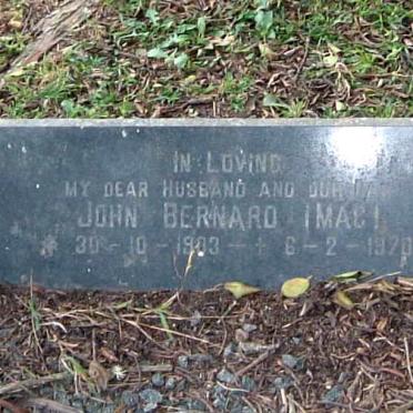 MEILLON John Bernard, de 1903-1970 &amp; Hilda Mary CUSENS 1902-1979 :: DE MEILLON Ronald Eugene 1941-1946