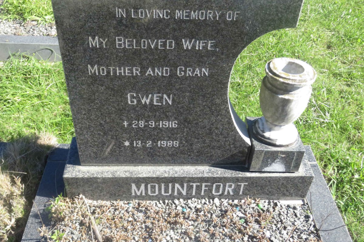 MOUNTFORT Gwen 1916-1988