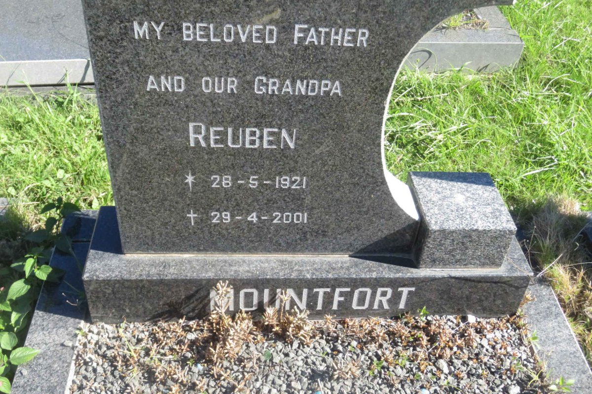 MOUNTFORT Reuben 1921-2001