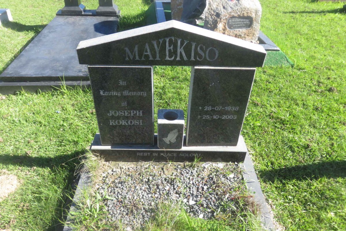 MAYEKISO Joseph Kokosi 1938-2003