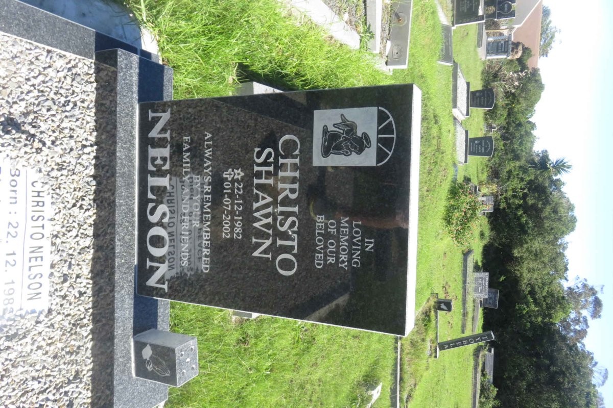 NELSON Christo Shawn 1982-2002