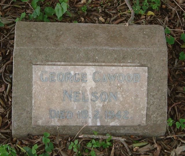 NELSON George Cawood -1942