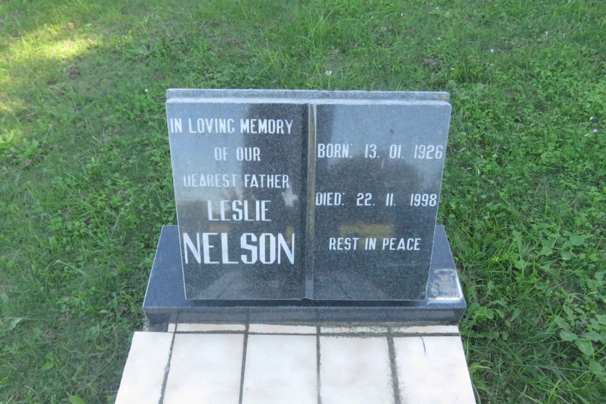NELSON Leslie 1926-1998