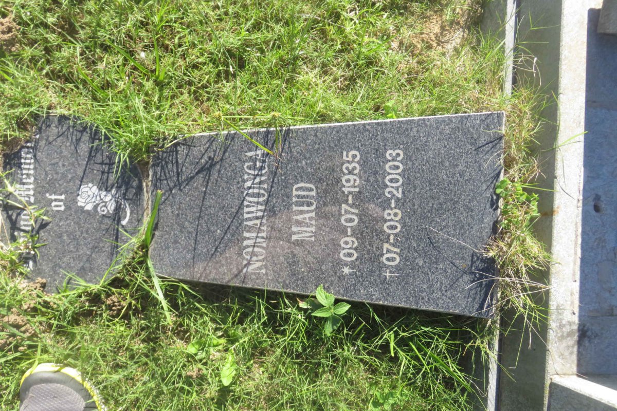 NOMAWONGA Maud 1935-2003