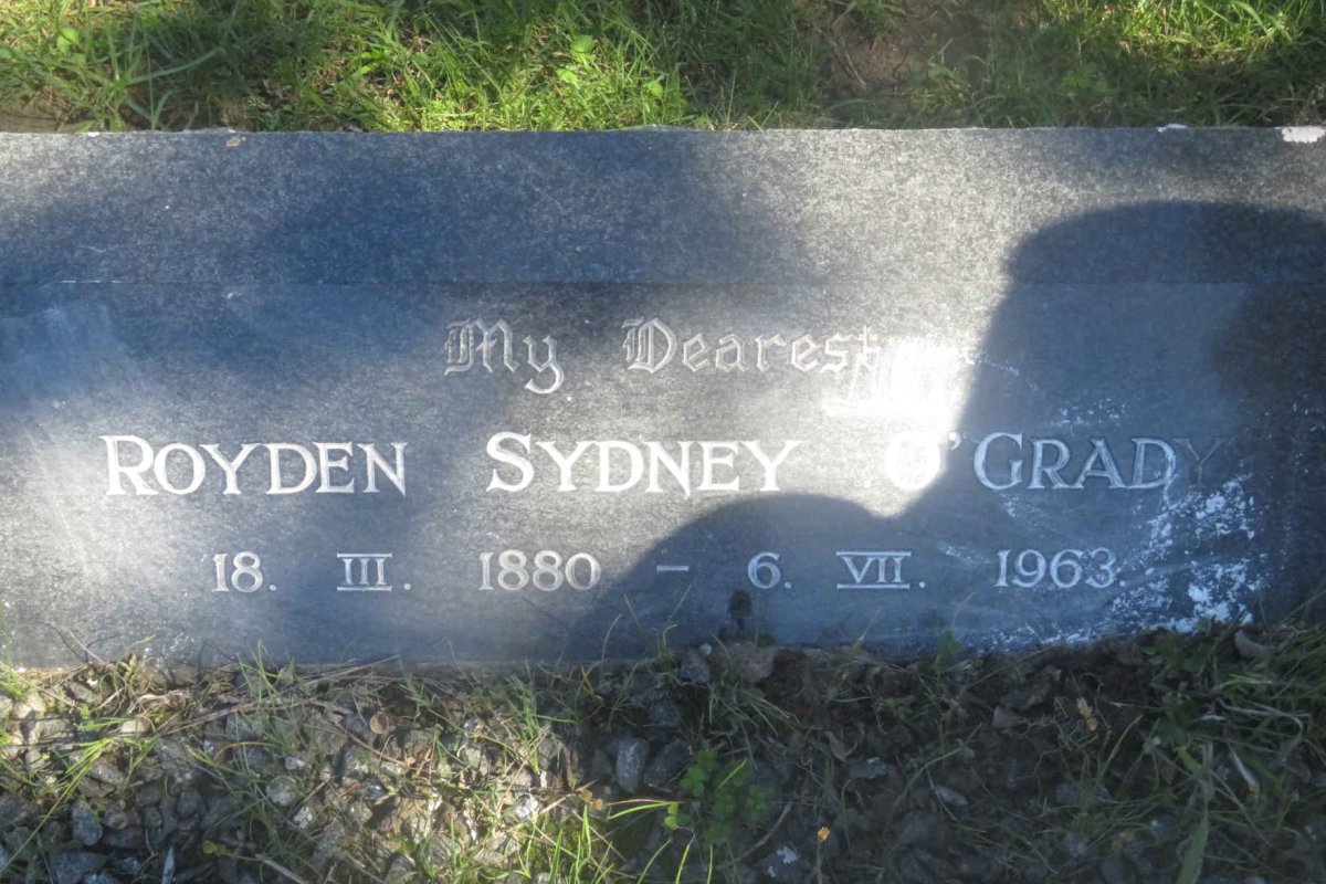 O'GRADY Royden Sydney 1880-1963 &amp; Winifred Mary 1887-1975