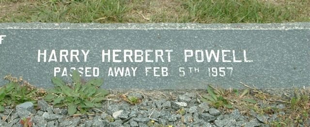 POWELL Harry Herbert -1957