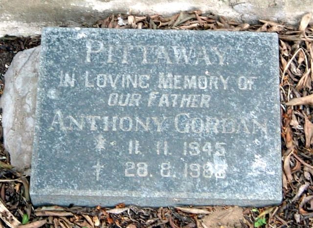 PITTAWAY Anthony Gordan 1945-1983