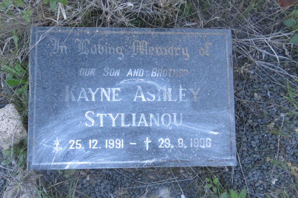 STYLIANOU Kayne Ashley 1991-1996