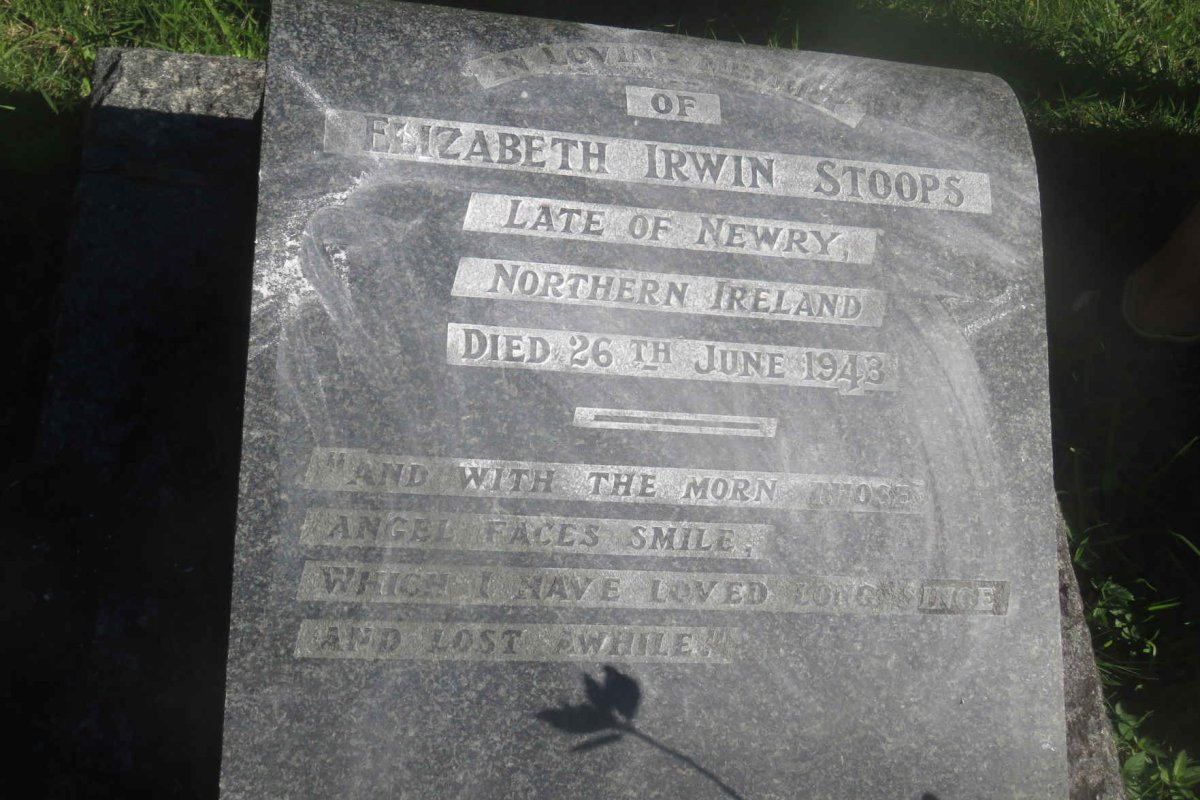 STOOPS Elizabeth Irwin -1943