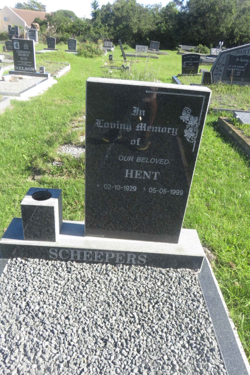 SCHEEPERS Hent 1929-1999