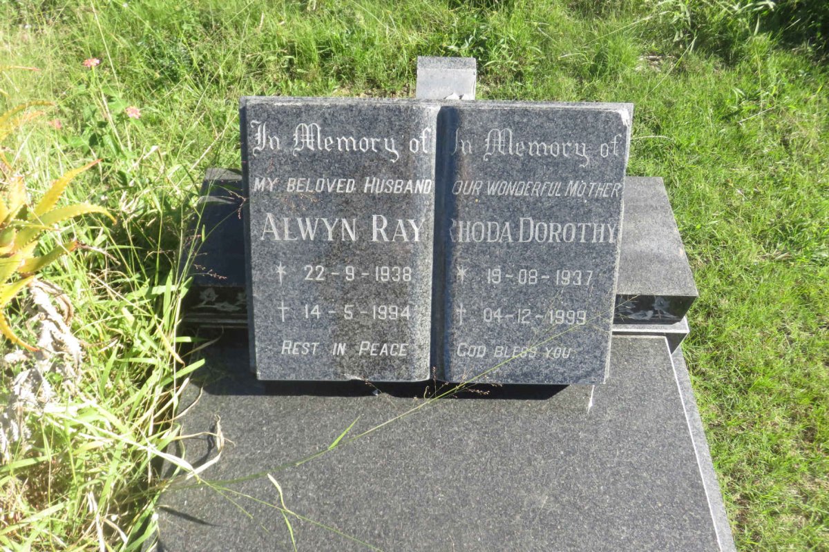 THOMPSON Alwyn Ray 1938-1994 &amp; Rhoda Dorothy 1937-1999