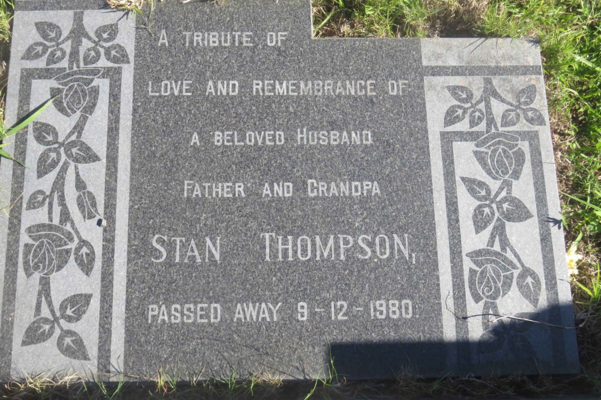 THOMPSON Stan -1980
