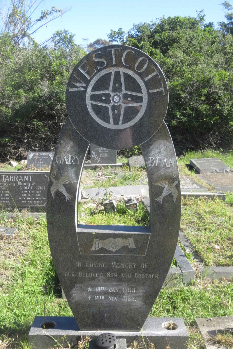 WESTCOTT Gary Dean 1963-1982