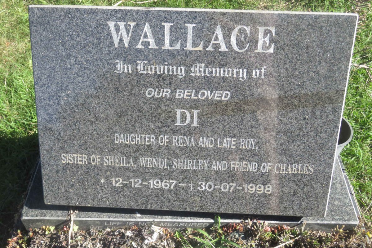 WALLACE Di 1967-1998