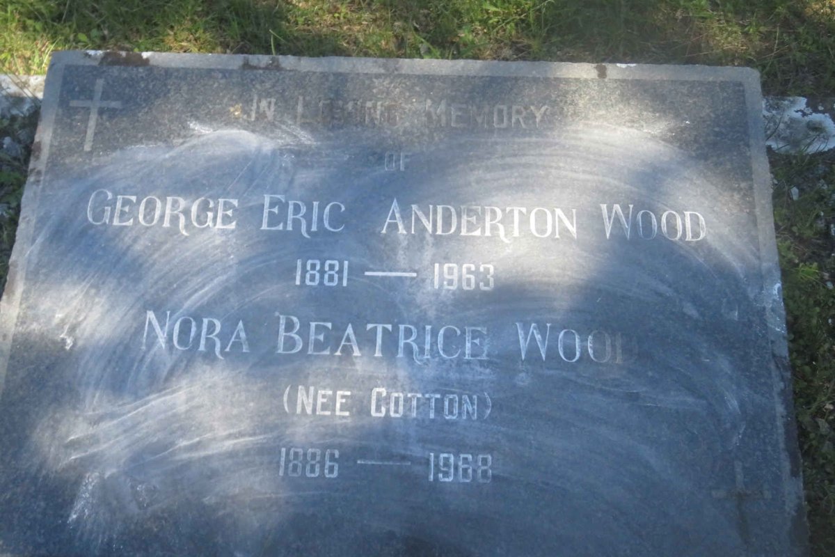 WOOD George Eric Anderton 1881-1963 &amp; Nora Beatrice COTTON 1886-1968