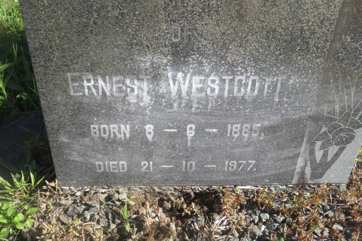 WESTCOTT Ernest 1885-1977