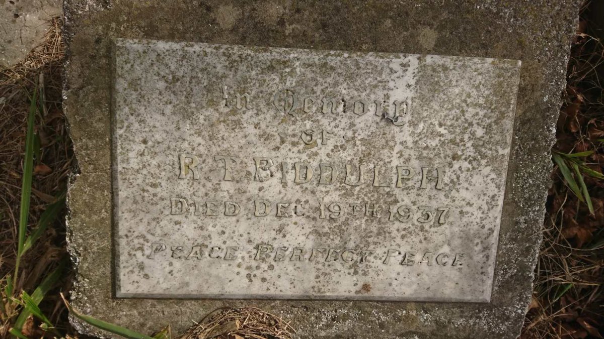 BIDDULPH R.T. -1937