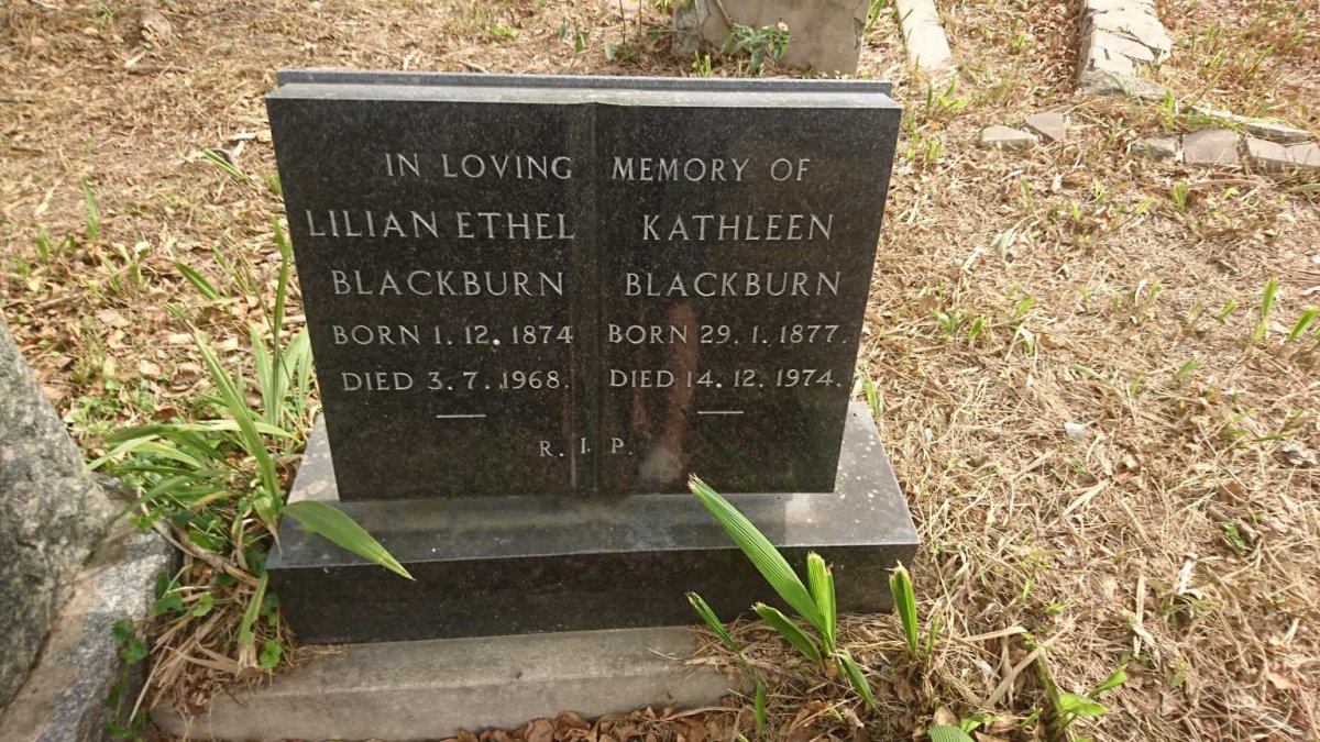 BLACKBURN Kathleen 1877-1974 :: BLACKBURN Lilian Ethel 1874-1968